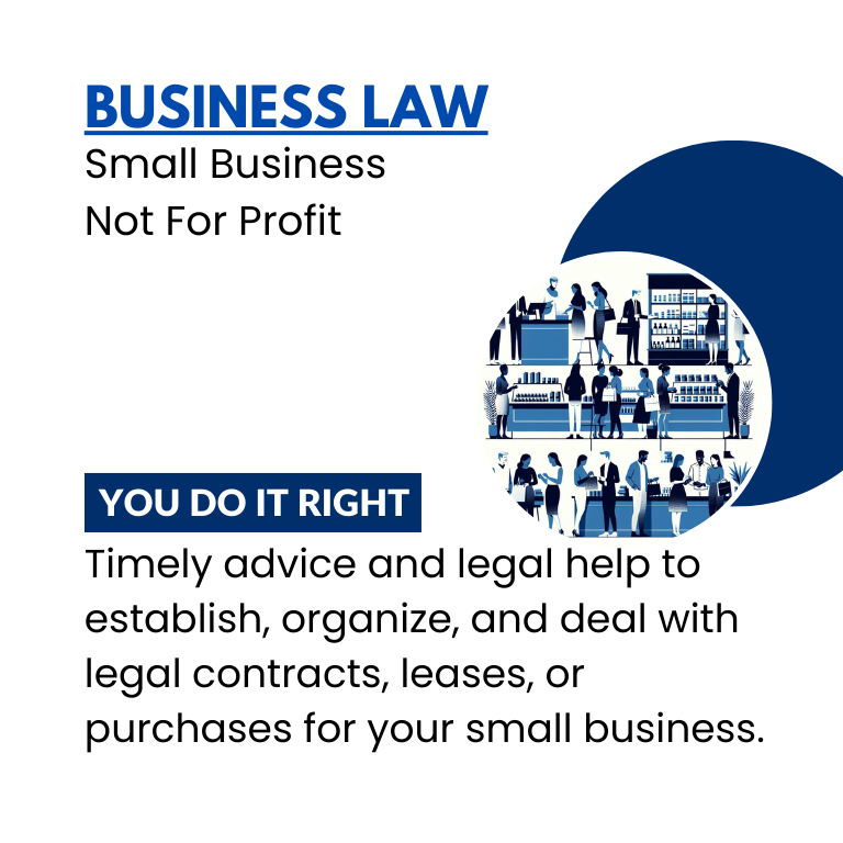 Business Law: Small Business & Not For Profit